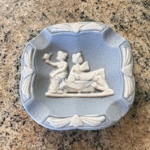 Blue and White Decorative Dish